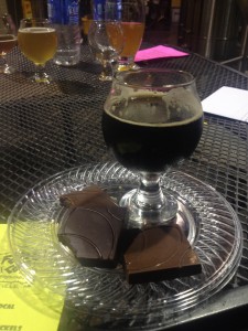 Oatty Stout and Kyya chocolate