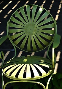 Chair and Stripes by John Watson