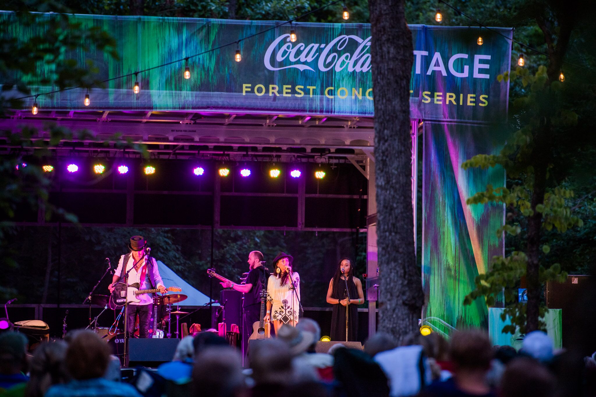 Summer evening magic with Crystal Bridges' Forest Concert Series THE