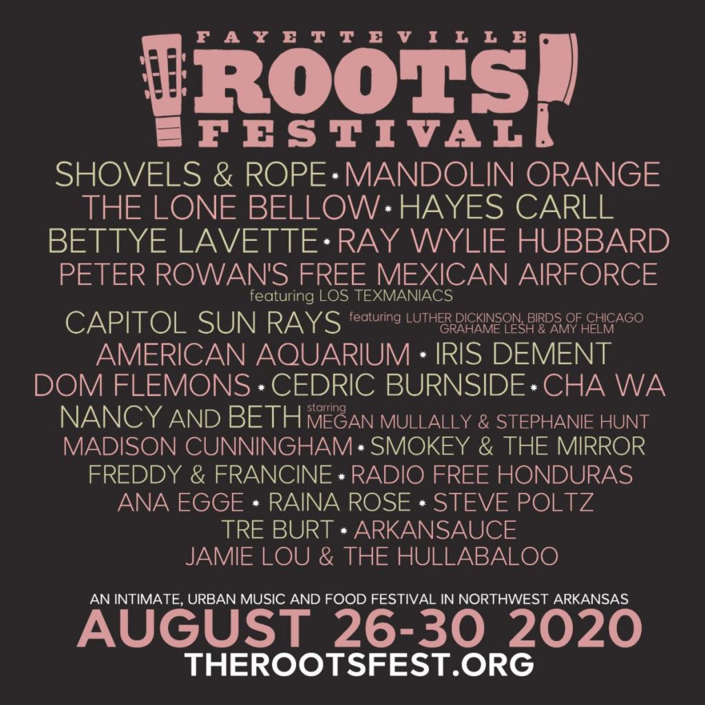 Roots Fest 2020 lineup